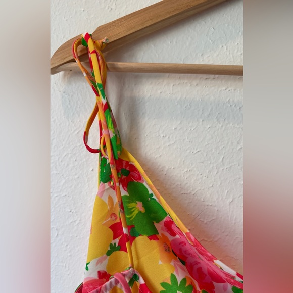 For Love and Lemons Miranda Mini Dress | pink floral - Picture 6 of 10